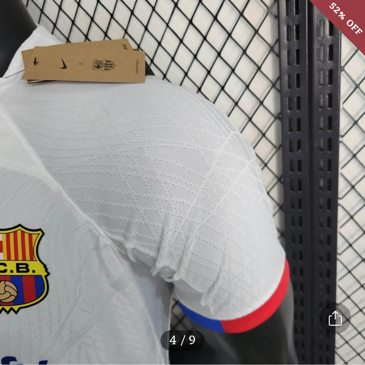 2023/2024 Player Version Barcelona Away New in