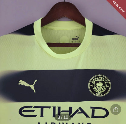 2022/2023 Manchester City Third Away Football Shirt