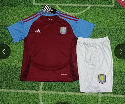 2024/2025 Aston Villa Home Football Shirt Kids Size New in