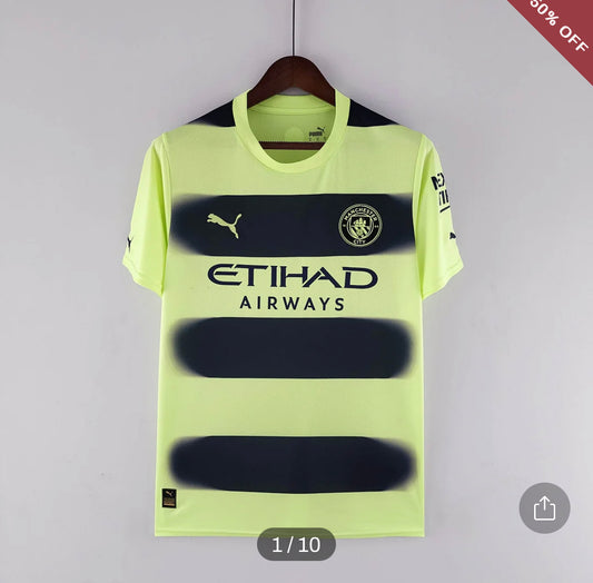 2022/2023 Manchester City Third Away Football Shirt