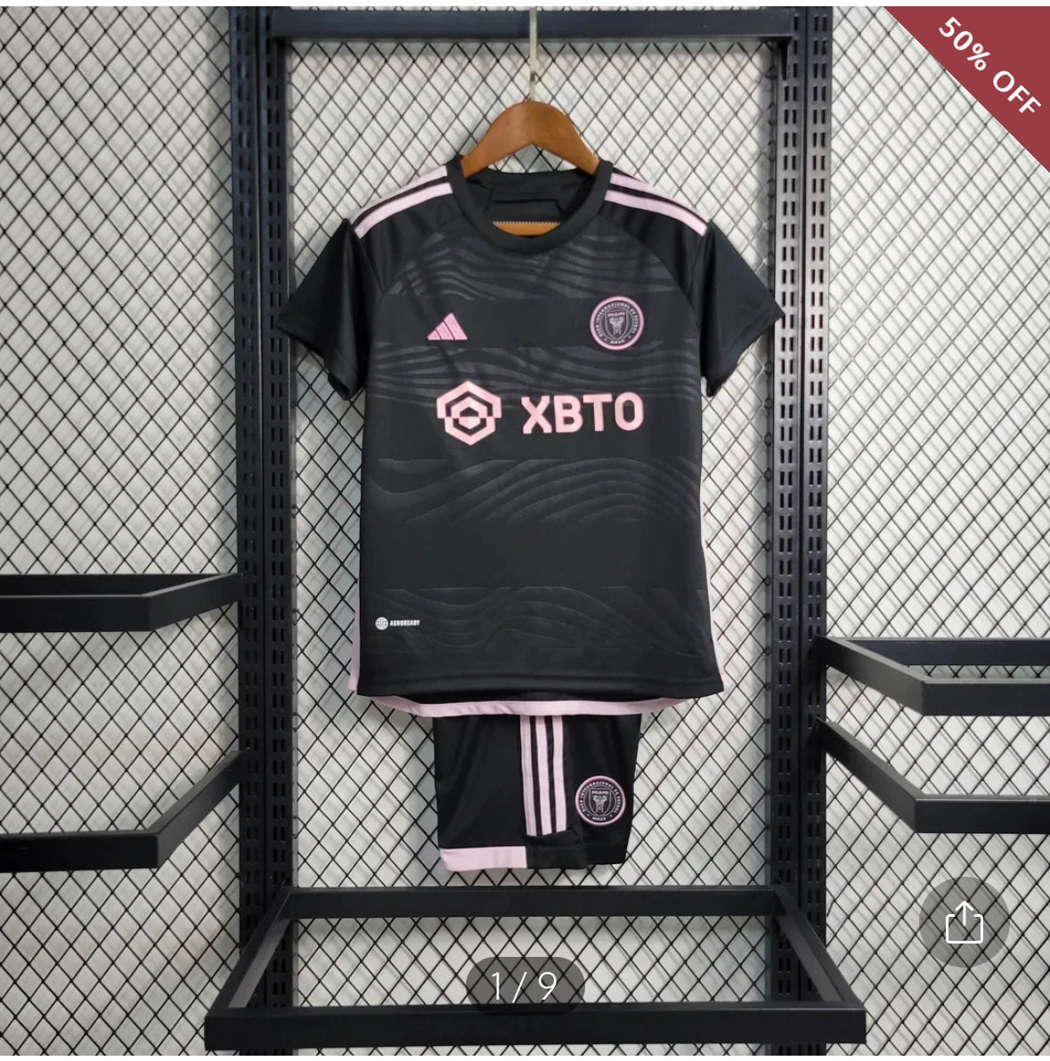 2023/2024 Kids Size Inter Miami Away Soccer Jersey