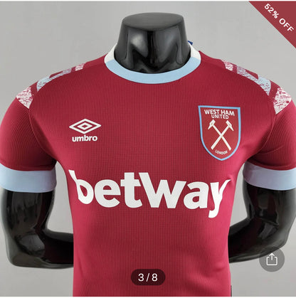 2022/2023 Player Version West Ham United Home Football Shirt