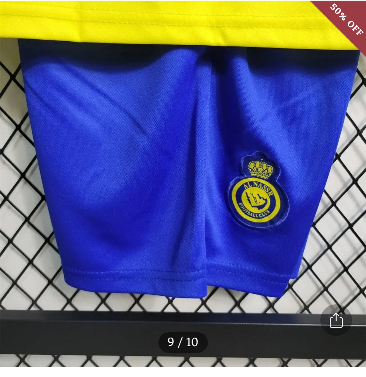 2023/2024 Kids Size Al Nassr Home Football Shirt New in