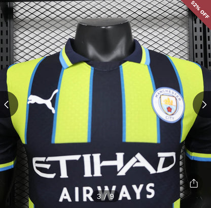 2024/2025 Player Version Manchester City Third Away Football Shirt New in