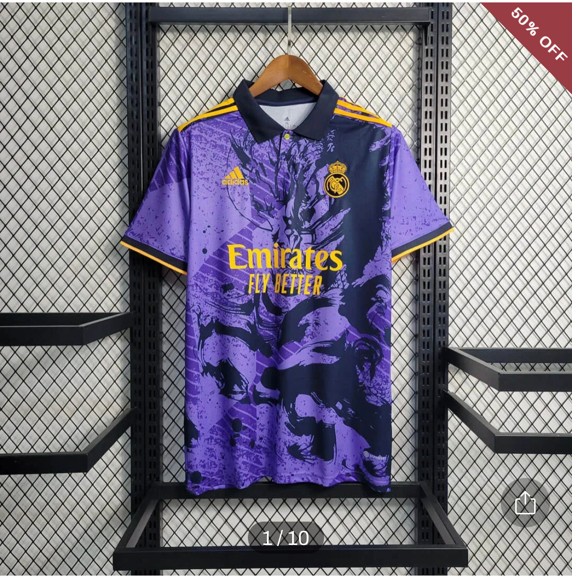 2023/2024 Real Madrid Purple Special Edition Football Shirt