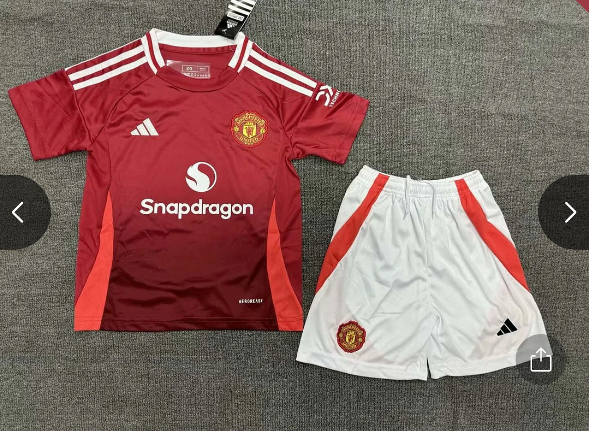 2024/2025 Manchester United Home Football Shirt New in