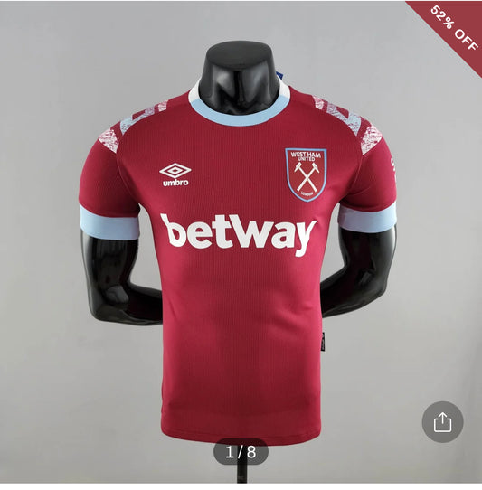 2022/2023 Player Version West Ham United Home Football Shirt