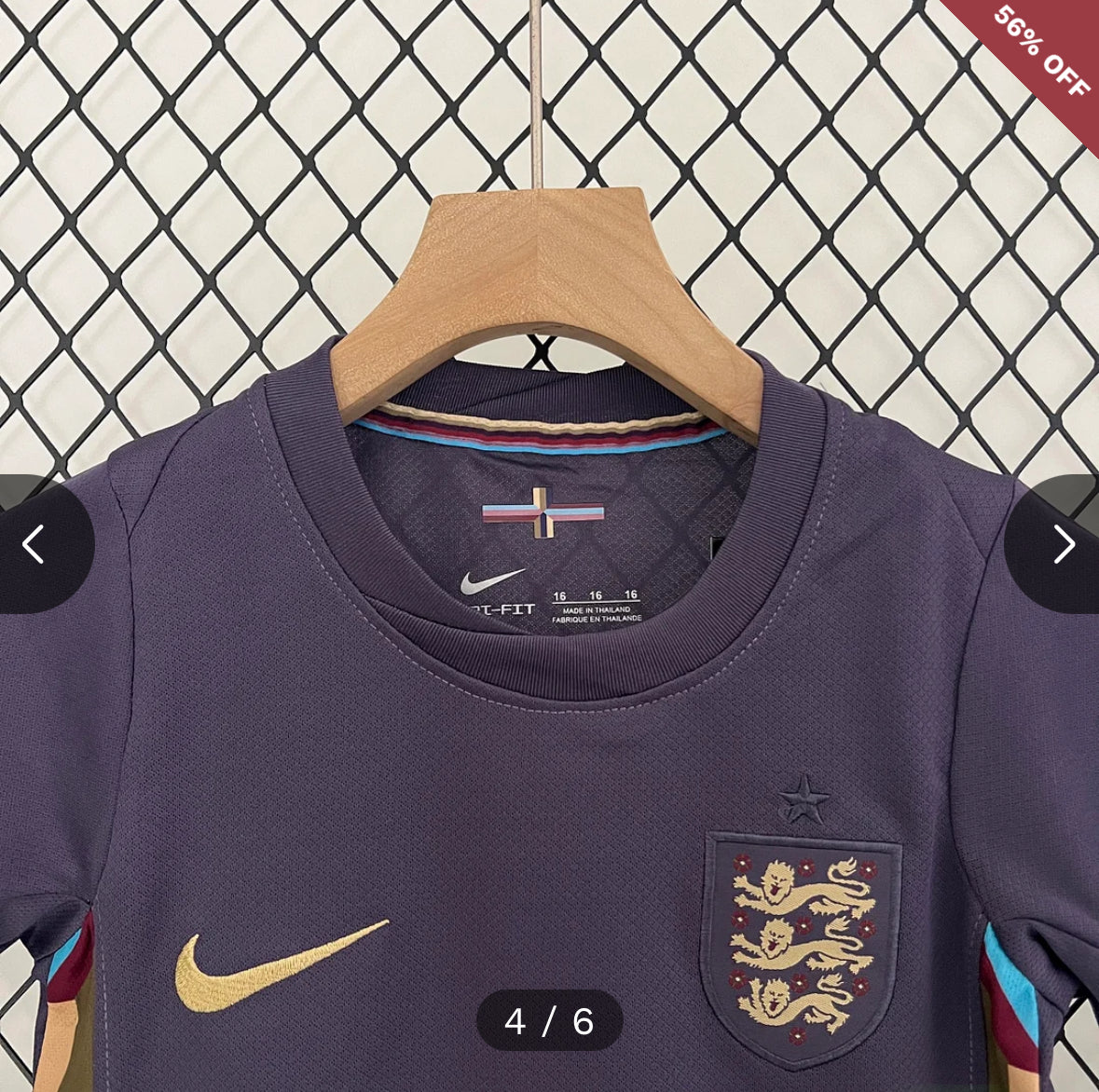 2024-2025 England Away Football Shirt Children’s New In