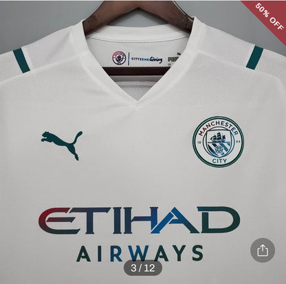 Manchester City Football Shirt 2021/2022