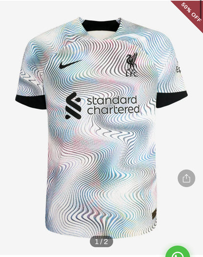 2022/2023 Liverpool Away Soccer Jersey