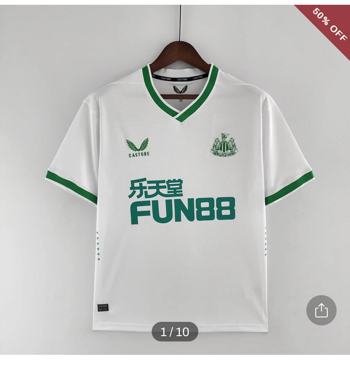 2022/2023 Newcastle United Third Away Soccer Jersey