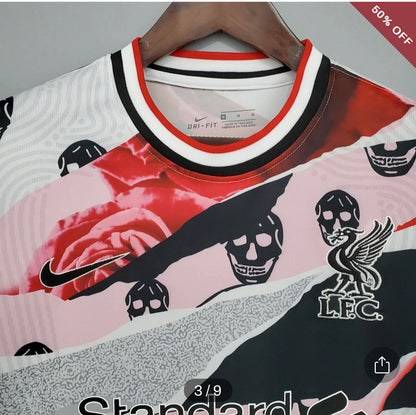 Liverpool Training Wear Uniform Skull Soccer Jersey 2021/2022