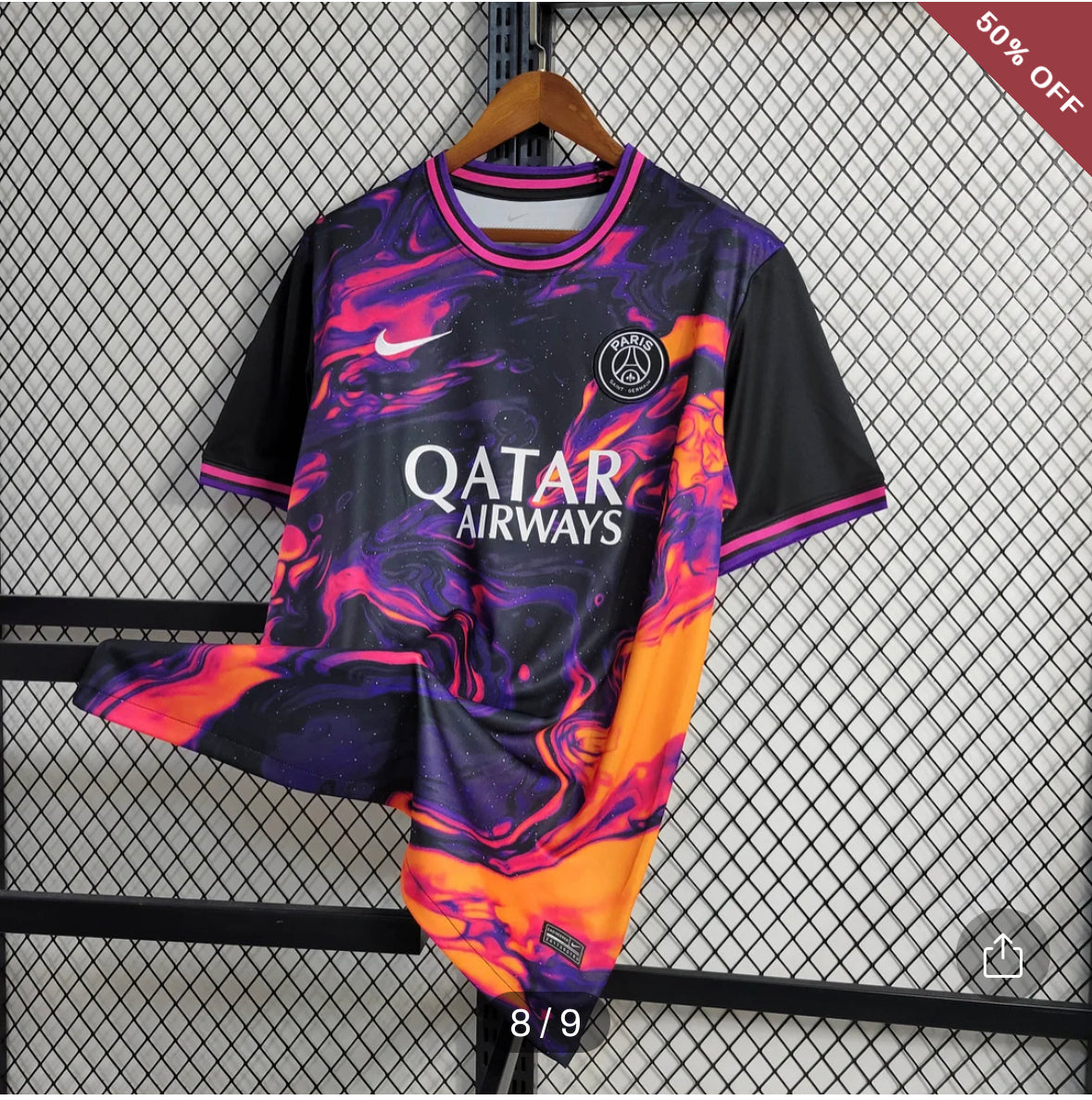 2023/2024 Psg Paris Saint-Germain Training Wear Colorful