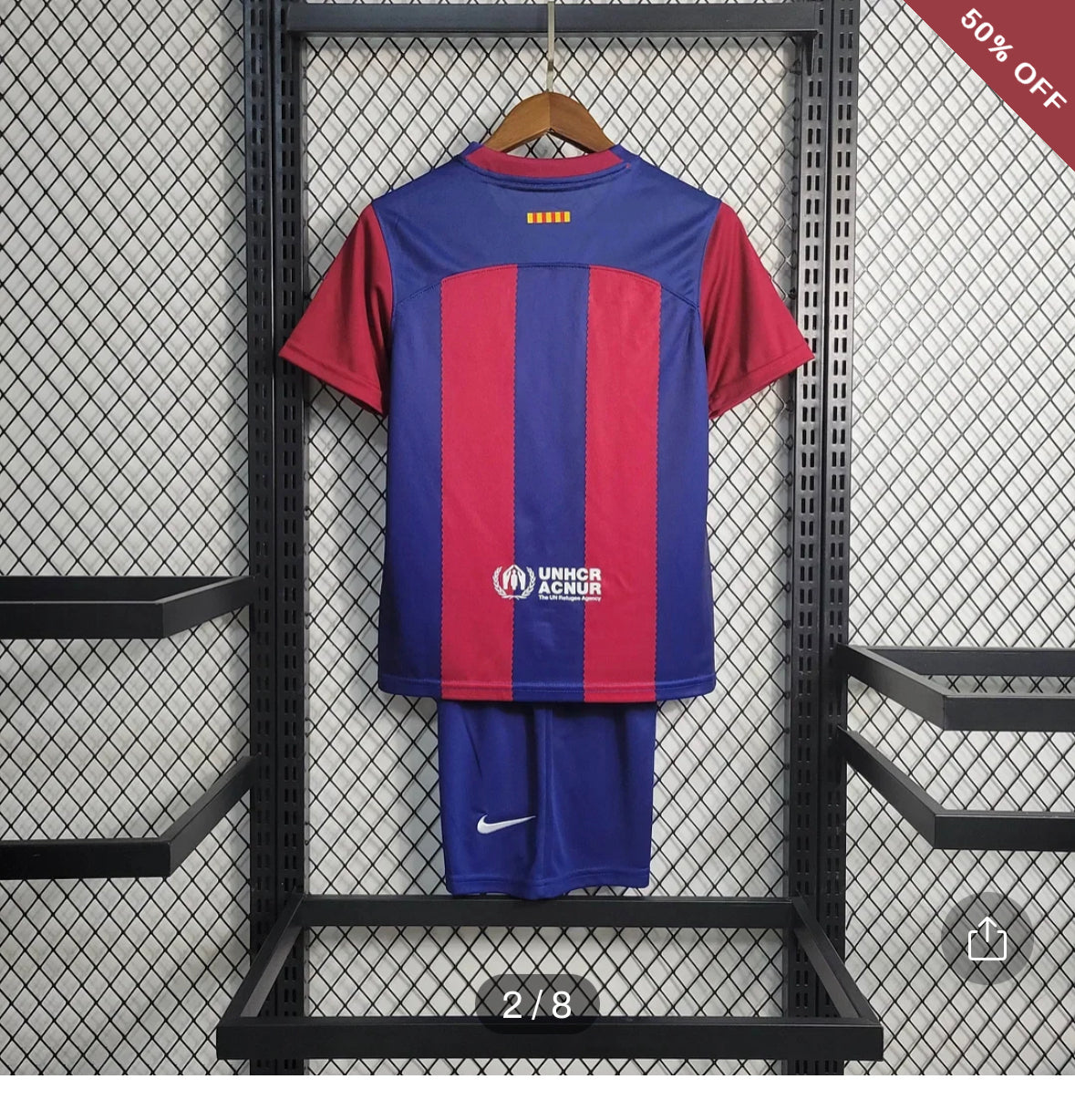 2023/2024 Kids Size Barcelona Home Football Shirt