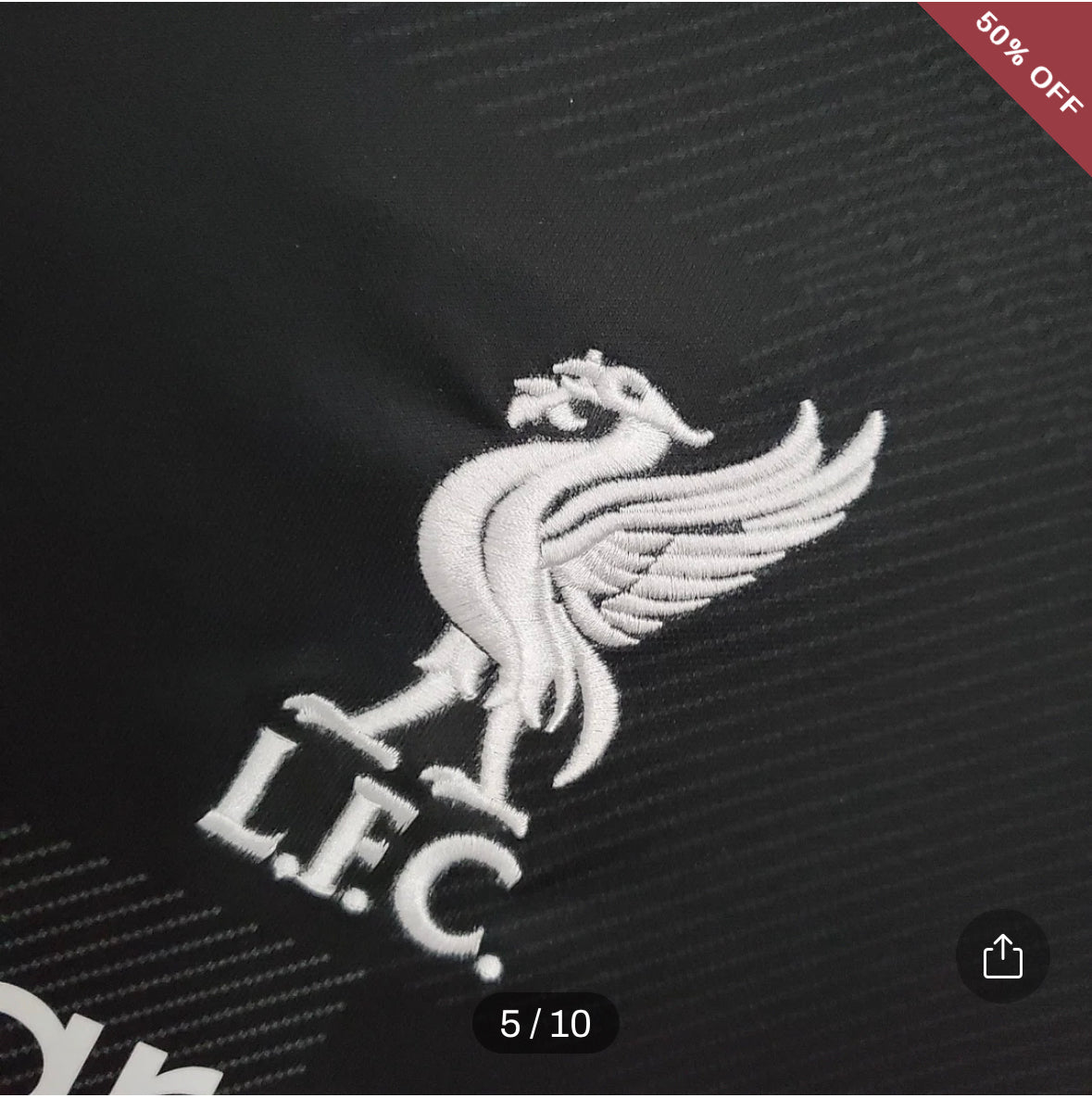 Liverpool Goalkeeper Soccer Jersey Black 2021/2022