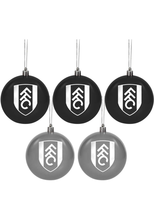 Fulham 5 Pack Christmas Baubles