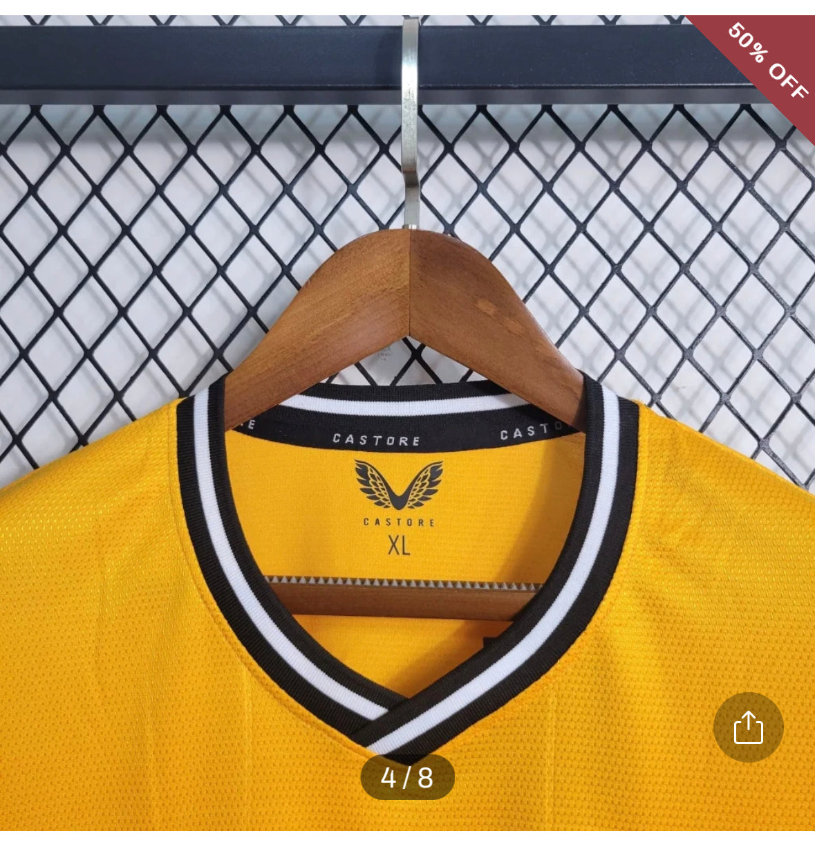 Wolverhampton Wanderers Home Football Shirt