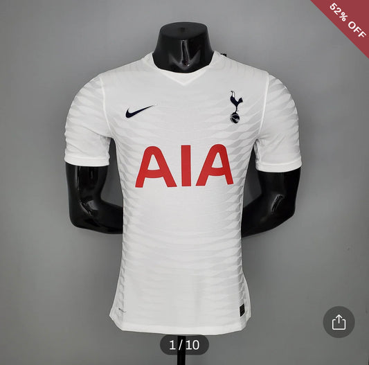 Player Version Tottenham Football Shirt Home 2021/2022