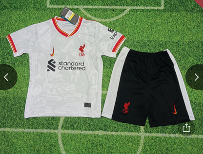 2024/2025 Liverpool Third Away Soccer Jersey Kids Size New In