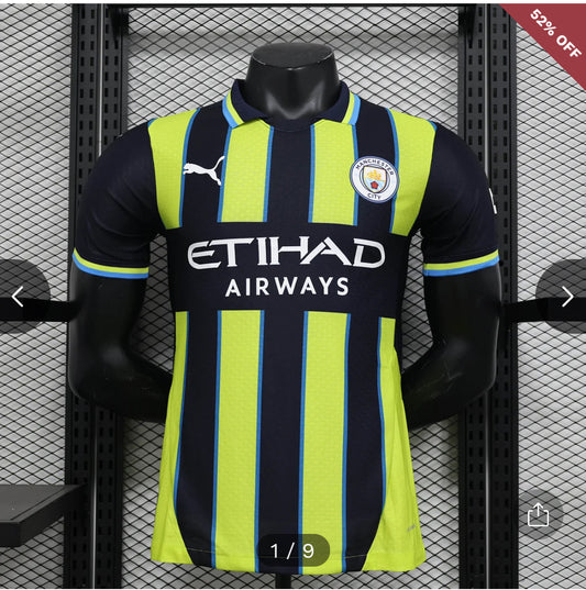 2024/2025 Player Version Manchester City Third Away Football Shirt New in