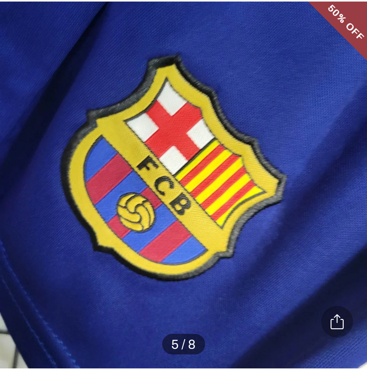 2023/2024 Kids Size Barcelona Home Football Shirt