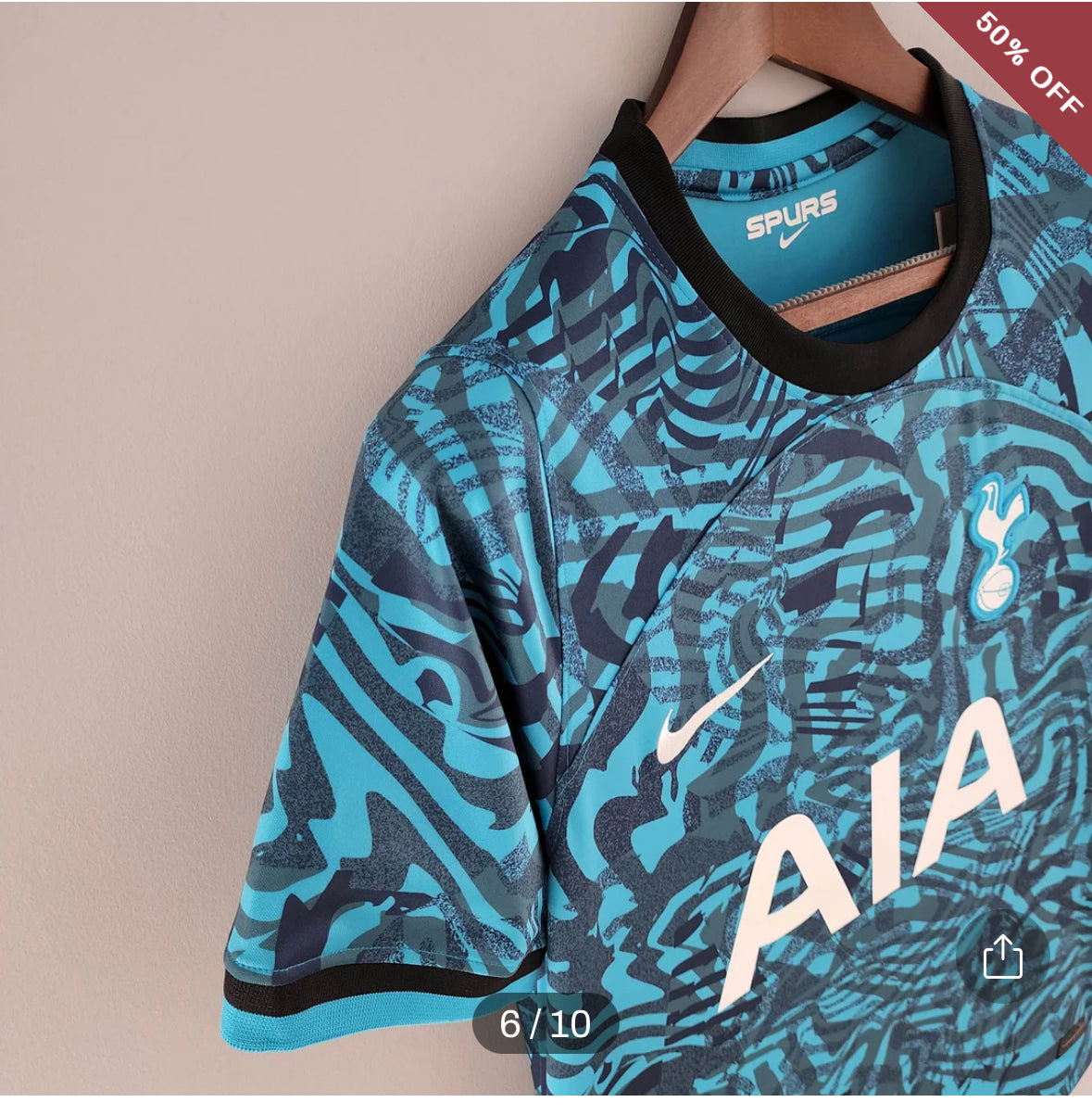 2022/2023 Tottenham Third Away Football Shirt