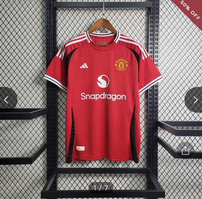 2024/2025 Manchester United Home Football Shirt New in