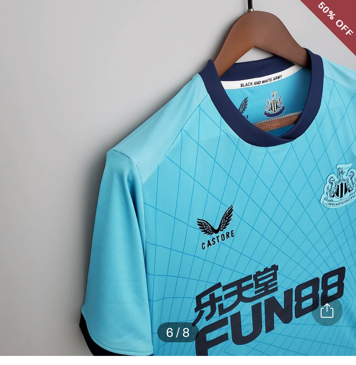 2021/2022 Newcastle United Soccer Jersey Third Away