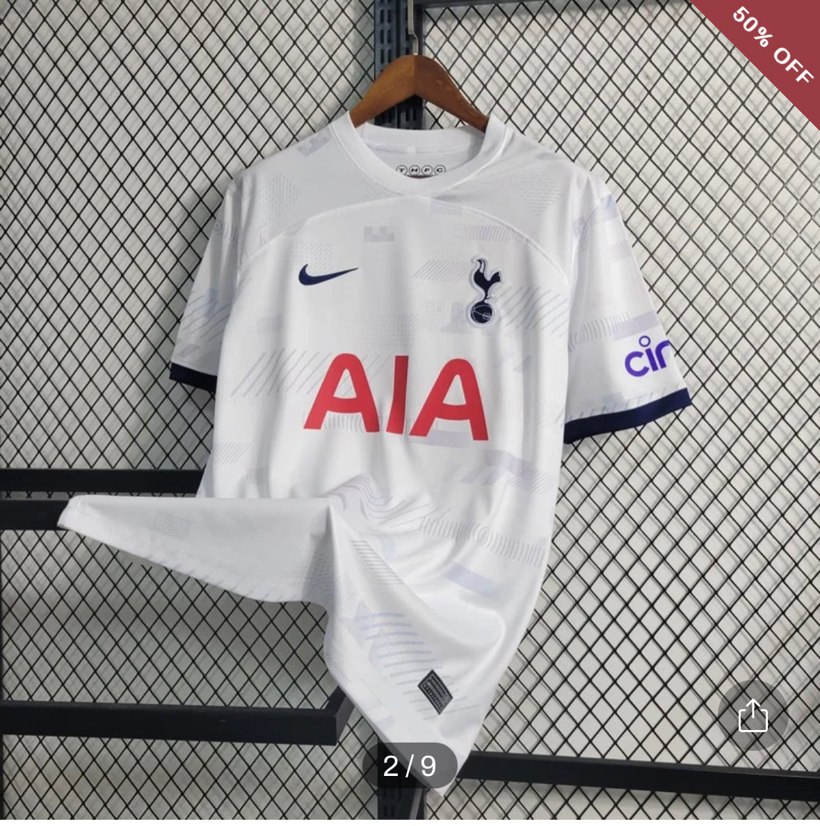 2023/2024 Tottenham Home Football Shirt