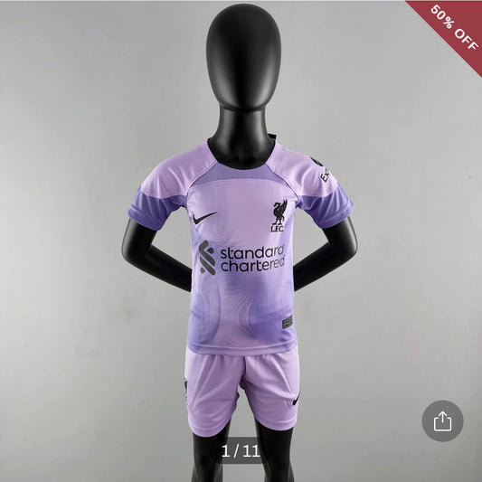 2022/2023 Liverpool Goalkeeper Purple Soccer Jersey