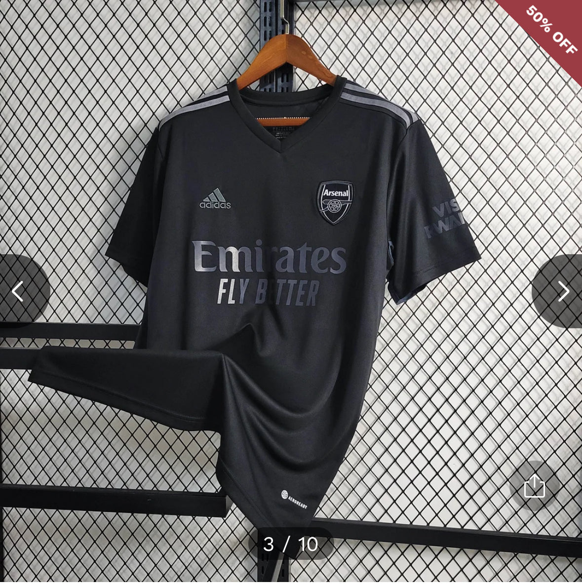 2022/2023 Arsenal Special Edition Black Football Shirt New in