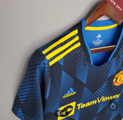 Manchester United Football Shirt Third Away 2021 / 2022