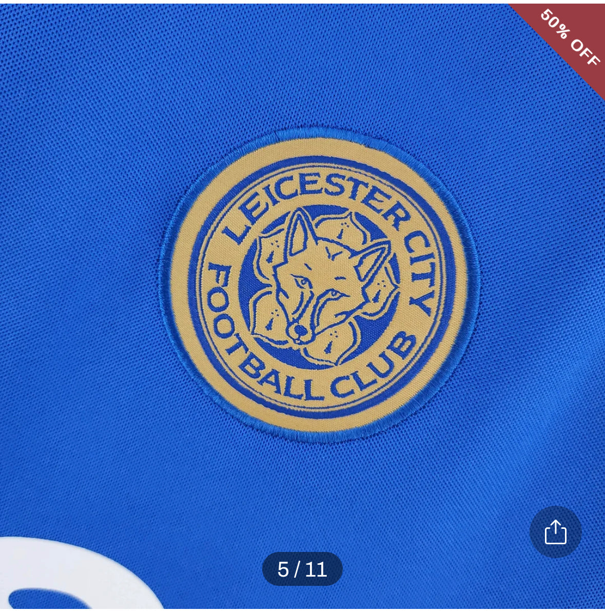 2022/2023 Leicester City Home Soccer Jersey