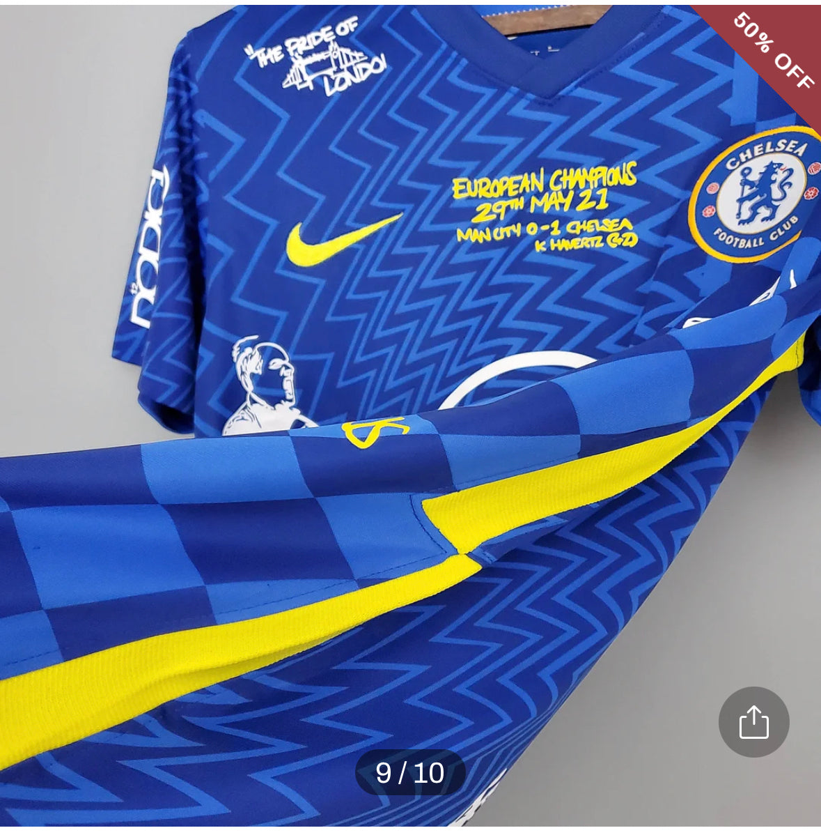 2021/2022 Chelsea Commemorative Edition Home