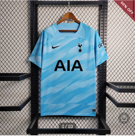 2023/2024 Tottenham Goalkeeper Blue Football Shirt