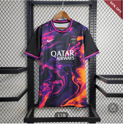 2023/2024 Psg Paris Saint-Germain Training Wear Colorful