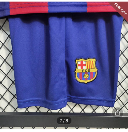 2023/2024 Kids Size Barcelona Home Football Shirt