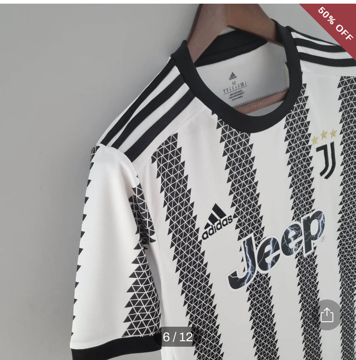 2022/2023 Juventus Home Soccer Jersey