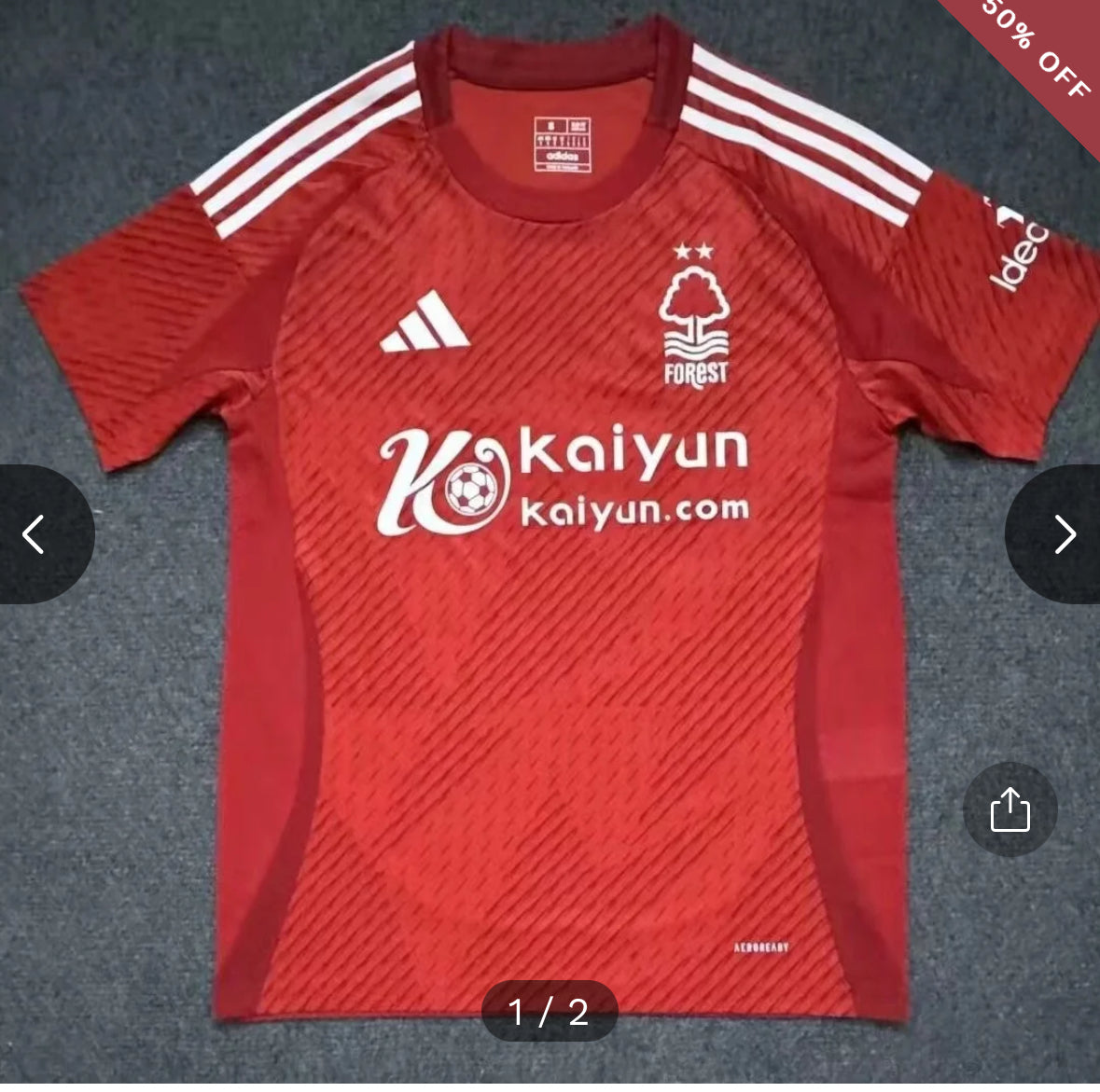 2024/2025 Nottingham Forest Home Football Shirt New in