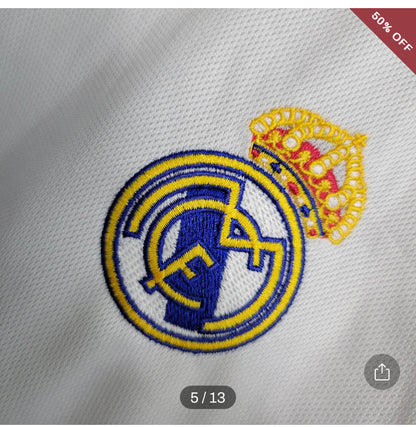 2023/2024 Real Madrid Home Football Shirt & Shorts Kids Size