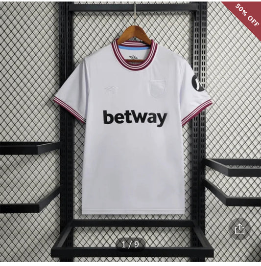 2023/2024 West Ham United Away Football Shirt New in