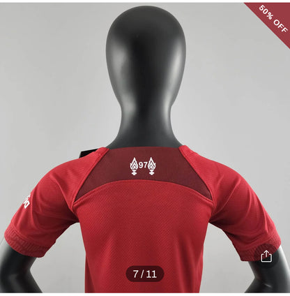 Kids Size 2022/2023 Liverpool Soccer Jersey