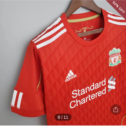 2010/2011 Retro Liverpool Home Football Shirt