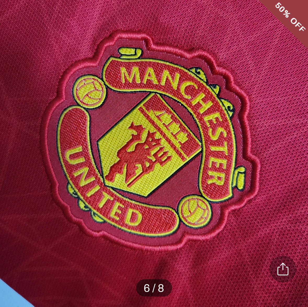 2023/2024 Manchester United Home Soccer Jersey