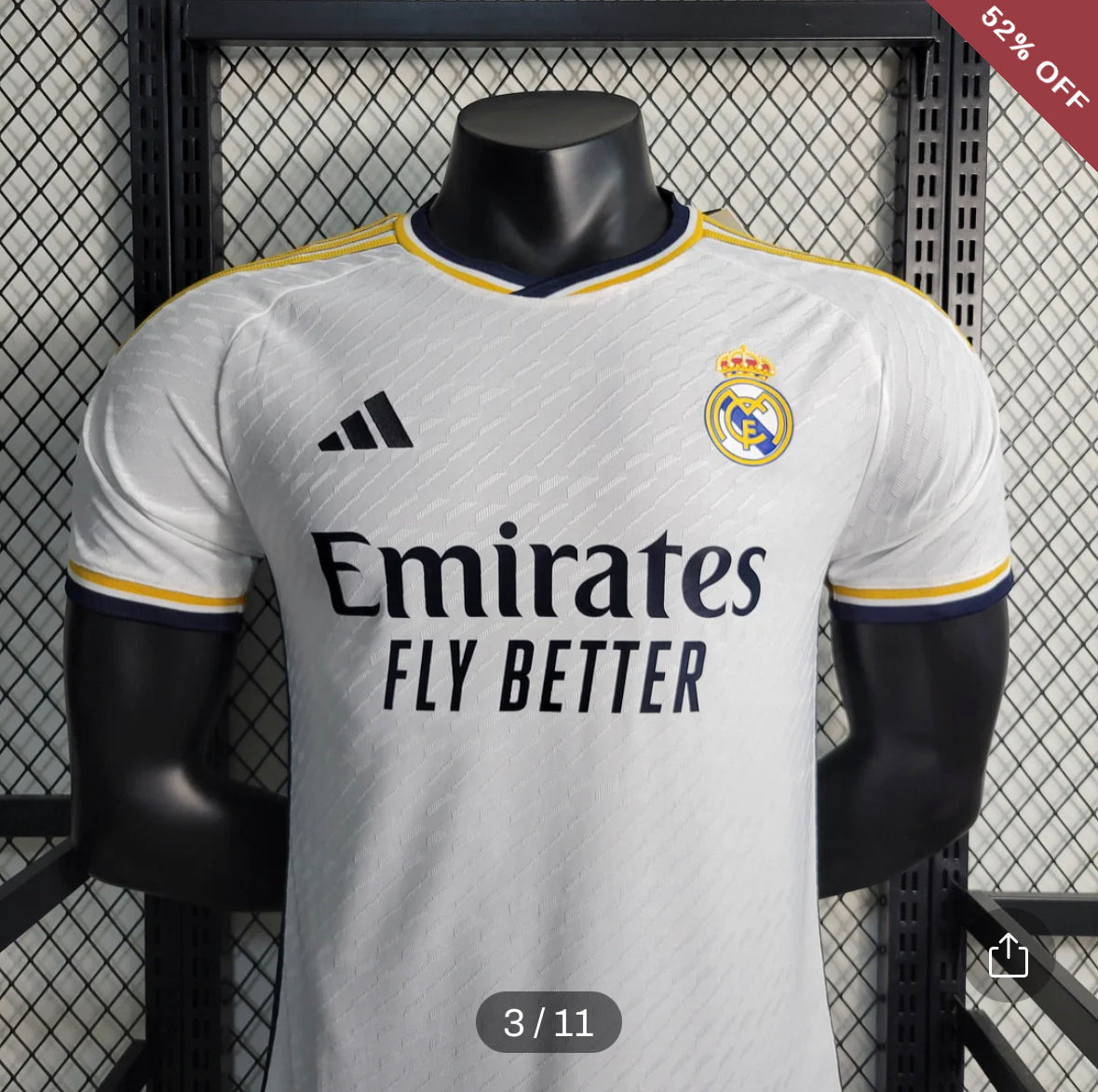 2023/2024 Player Version Real Madrid Home