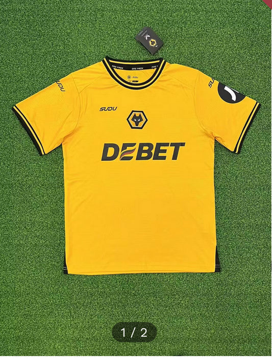 2024/2025 Wolverhampton Wanderers Home Football Shirt New in