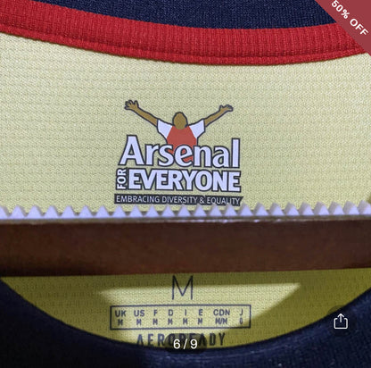 2021/2022 Arsenal Soccer Jersey Away