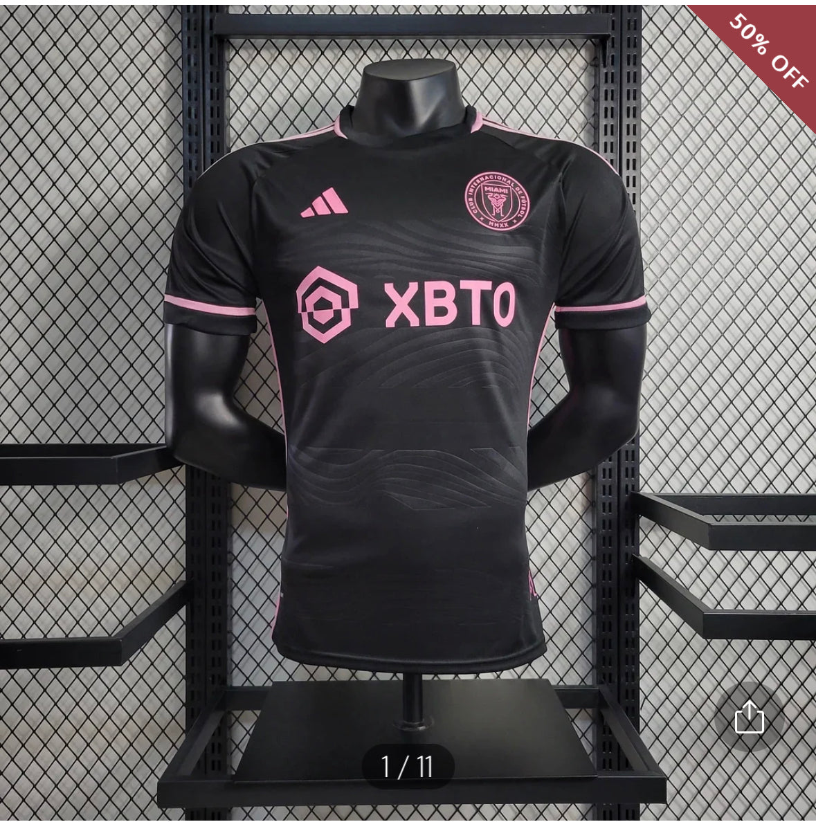 2023/2024 Player Version Inter Miami Away Soccer Jersey