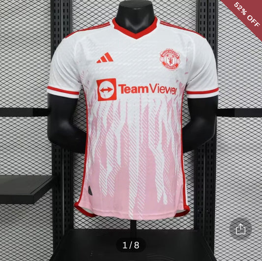 2023/2024 Player Version Manchester United Away Football Shirt