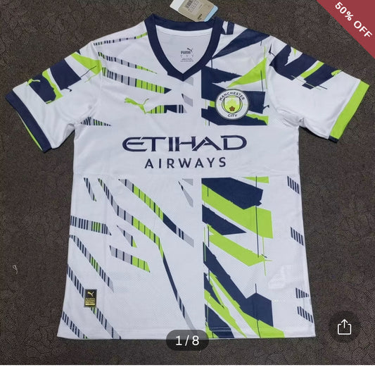 2023/2024 Manchester City Away Football Shirt